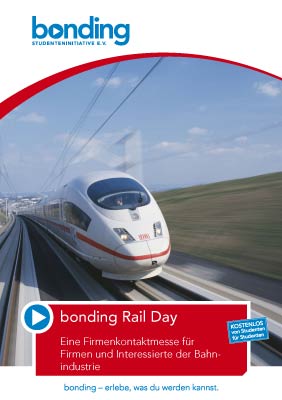 Plakat bonding Rail Day